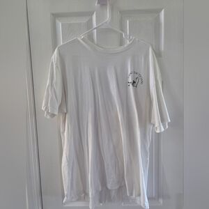 White Graphic Men's T-Shirt